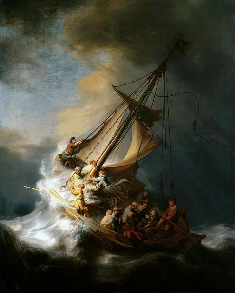 Storm On The Sea Of Galilee